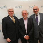 <em>left to right</em>: Bruce Morgan Casner, Affiliated Sante Group Chair Emeritus and Rock Creek Foundation board member; Fred Chanteau, Former CEO for Affiliated Santé Group; Irving Greenburg, Affiliated Santé Group attorney.